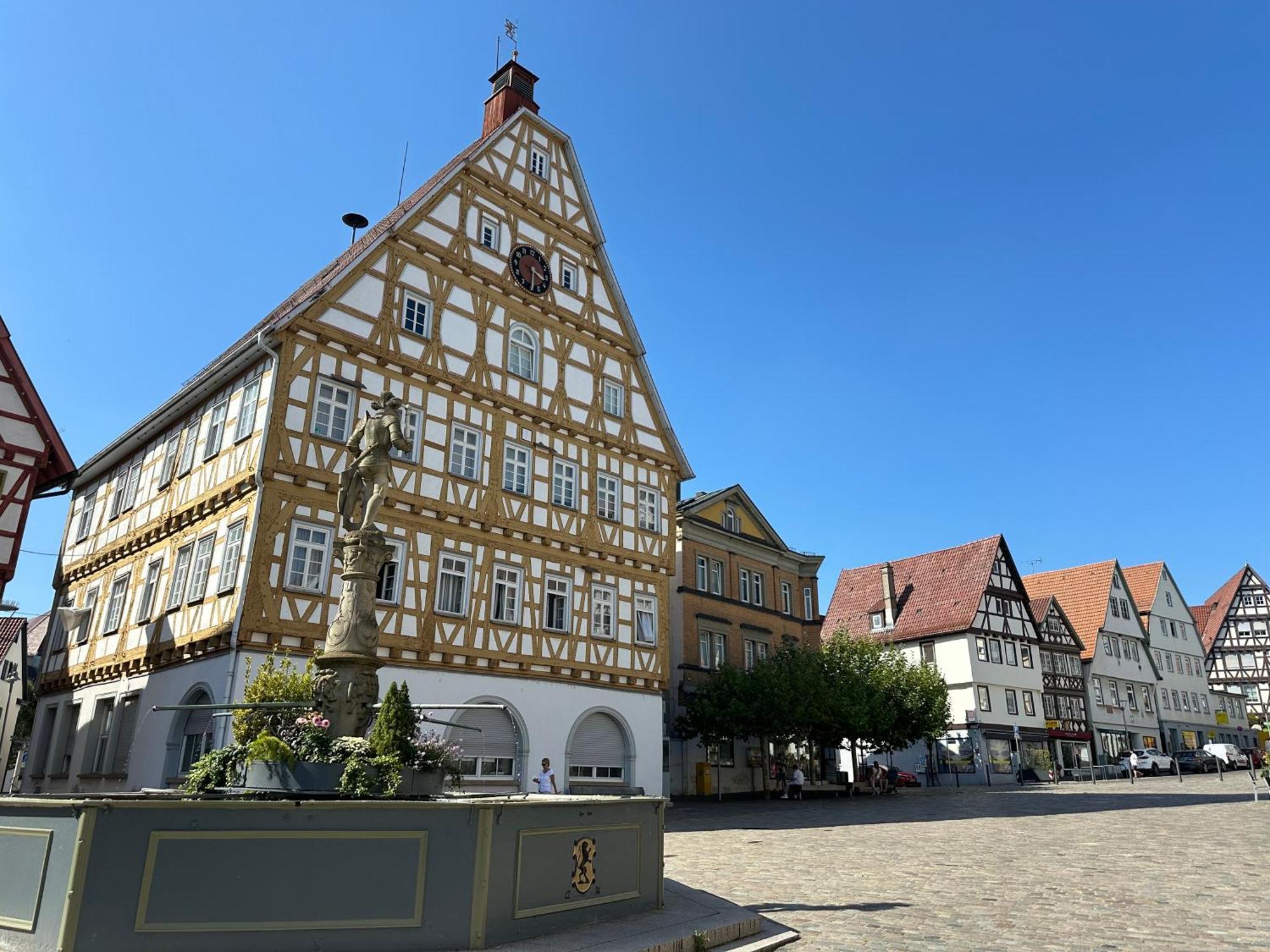 Apartment Im Herzen Der Altstadt - Leonberg Naehe Stuttgart Eksteriør billede